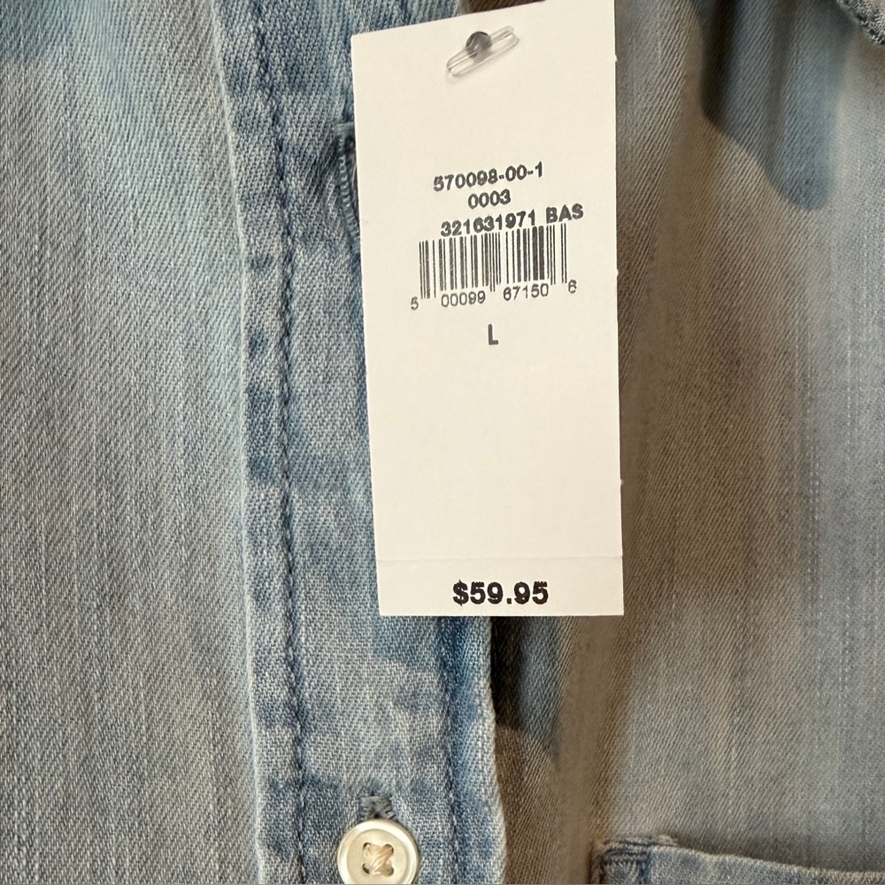 GAP Organic Cotton Denim Shirt - Picture 8 of 9